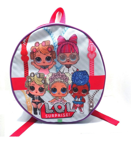 Bolso Morral Frozen Lol Surprise Marvel Escolar 30cm Game