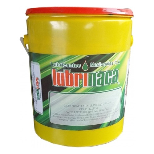 Grasa Lubricante Lubrinaca Multiproposito 3-gh/140