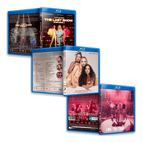 Kit 3 Blu-ray's Little Mix