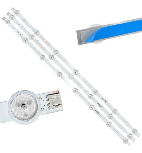 Kit Tiras De Led 32ln540b / 32ln570b / 32la613b Eld3204