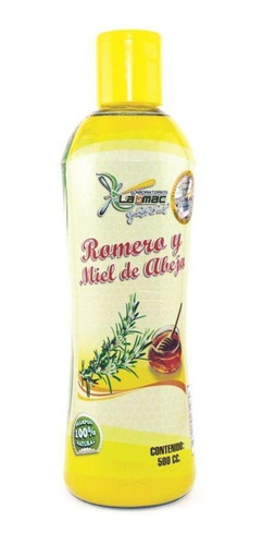 Shampoo De Romero + Miel De Abeja Pura Sin Gluten