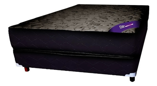Sommier Colchon 2 Dos Plazas Espuma 190 X 130 Somier