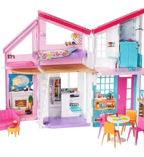 Barbie Casa Malibu Com Acessorios - Mattel Original