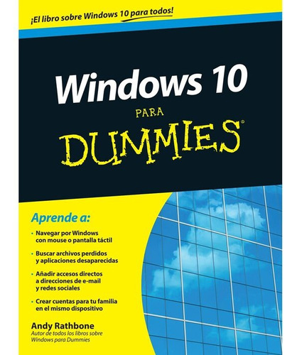 Libro Windows 10 Para Dummies / Andy Rathbone / Planeta