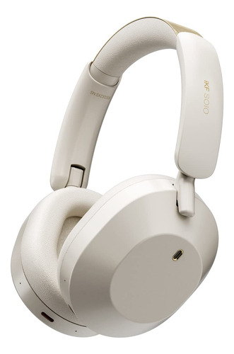 Ikf Solo Hybrid Active Noise Canceling Headphones, 130hplayt