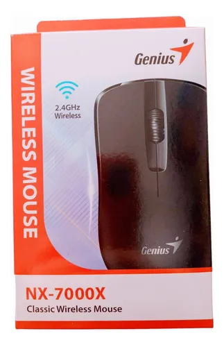 comprar Mouse Inalambrico Genius Nx-7000x Wireless 2.4ghz Negro