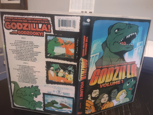 Dvd Godzilla Desenho (Usado)