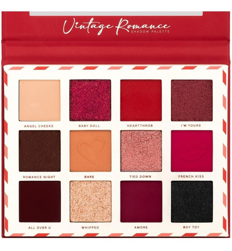 Paleta De Sombras Vintage Romance -beauty Creations Original