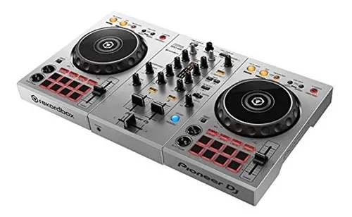 Controlador DJ Pioneer Rekordbox DDJ-400 prateado da 2