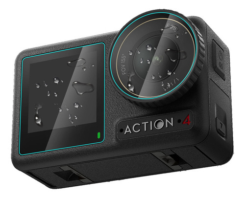 Cristales Templados 3 Juegos Protección Para Osmo Action 4
