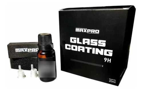 Vitrificador Pintura 9h Glass Coating Maxpro 20ml Automotivo