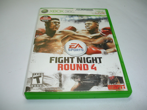 Fight Night Round 4 Xbox 360 Original Midia Fisica 