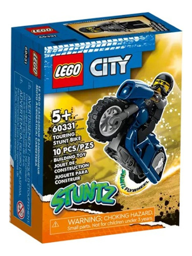 Lego Moto Acrobática A Fricción 10 Piezas