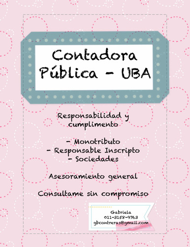 Contadora Publica - Uba - Responsabilidad Y Cumplimiento