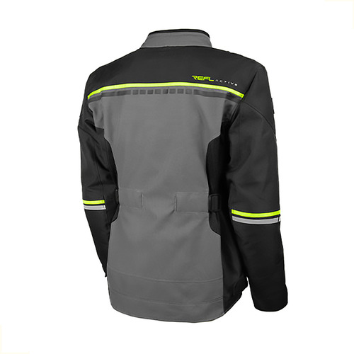 Campera Moto Impermeable Protecciones Reflectiva - Hombre