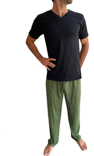 Imagen 3 de 6 de Pijama Alfani Conunto Playera Y Pantalon