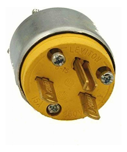 Leviton 000-615pa-000 Clavija Blindada Grado Comercial