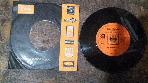 Disco Vinilo Original Luis Aguile Simple