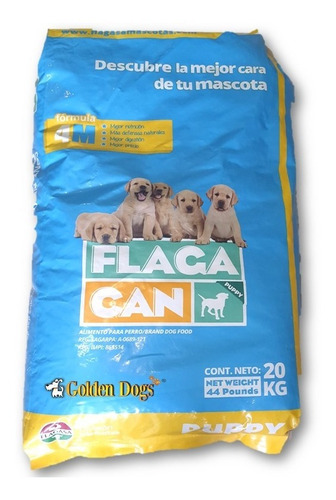 Flagacan Puppy 20kg Sabor Salmón Alimento Para Cachorro