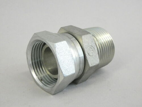 Hydraulic Fitting Swivel Adapter 1  Male Npt To 1  Femal Yyx