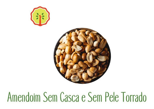 Imagem 4 de 4 de Amendoim Sem Casca E Sem Pele Torrado E Salgado - 30g