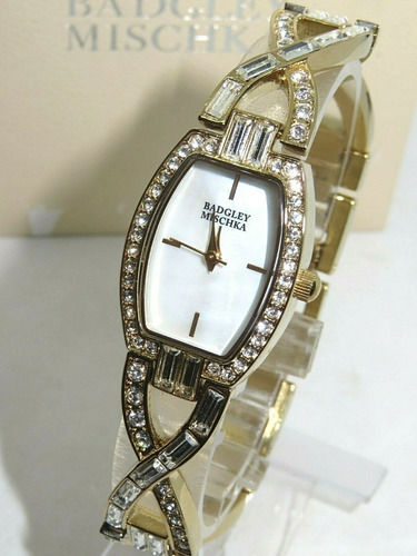 Reloj Para Dama Badgley Mischka Ba/1378mpgb Rel13