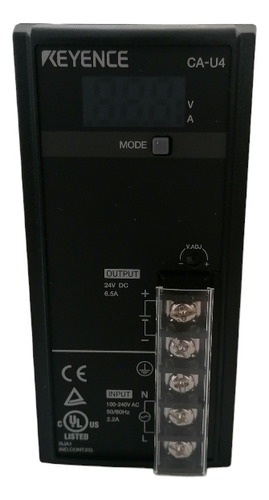 Ca-u4 Keyence. Power Supply 100-240vca /24vdc, 6. 5a