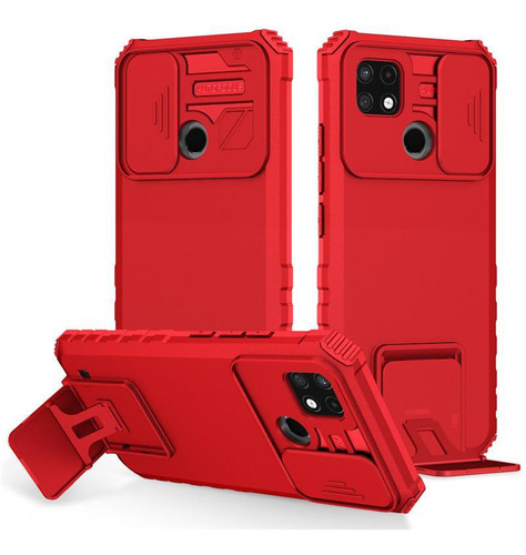 B Funda De Teléfono Armor Con Protección De Cámara Para