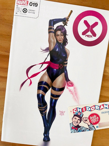 Comic - X-men #19 Psylocke Sexy Cover Miguel Mercado