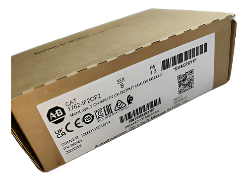 Allen Bradley 1762-if2of2 Module Micrologix Analog Combinado