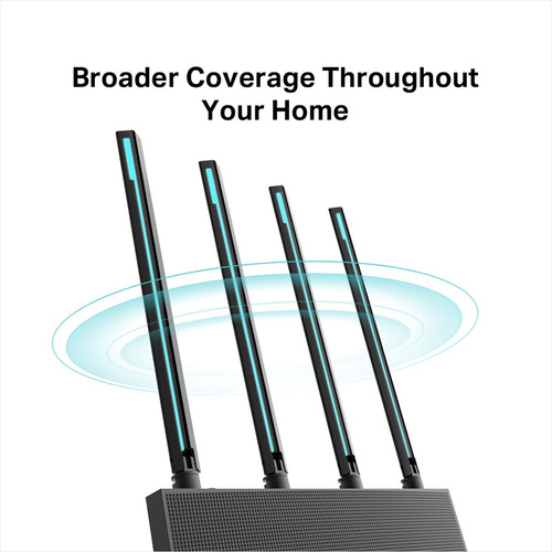 Imagen 5 de 9 de Router Gigabit Wifi Banda Dual Ac1900, Tp-link Archer C80