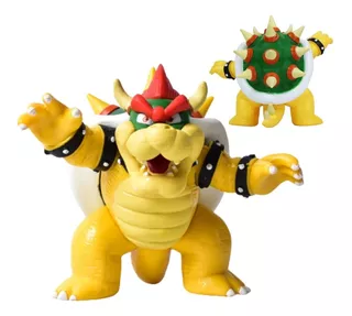 Boneco Koopa Bowser Super Mario Bros Em Pvc Action Figure