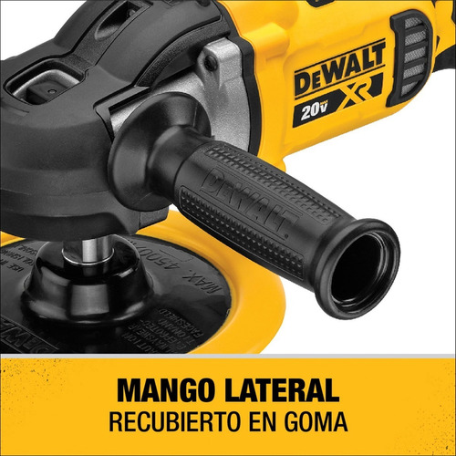 Pulidora Inalámbrica 20v 7 (sin Baterías) Dewalt Dcm849b