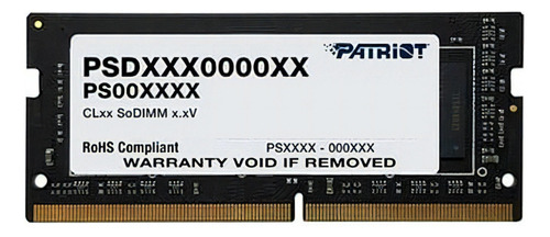 Memória RAM Signature  32GB 1 Patriot PSD432G26662S