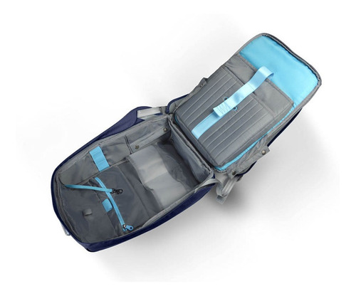 Mochila Antirrobo Portanot. 17 Bg Berlin Metrobag (azul Osc)