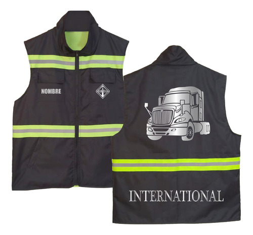 Chaleco Industrial International Prostar Estampado Reflejant