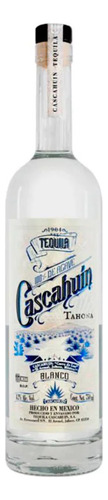 Tequila Artesanal Cascahuín Blanco Tahona 375 Ml