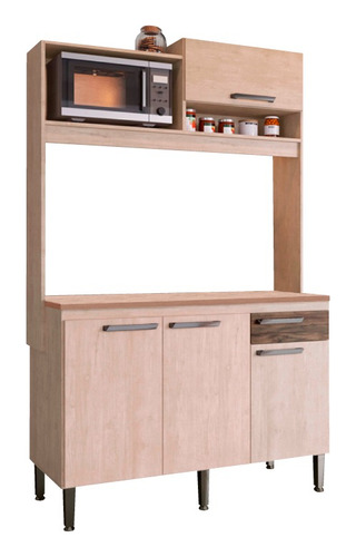 Mueble Cocina Compacta Con Tapa Premium 15mm La Tentación 