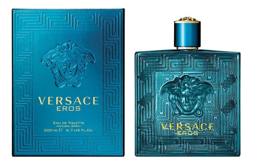 Versace Eros Eau De Parfum 200 Ml Para Hombre