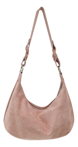 Bolso De Mano Casual De Gamuza Ajustable Con Correa For Axi