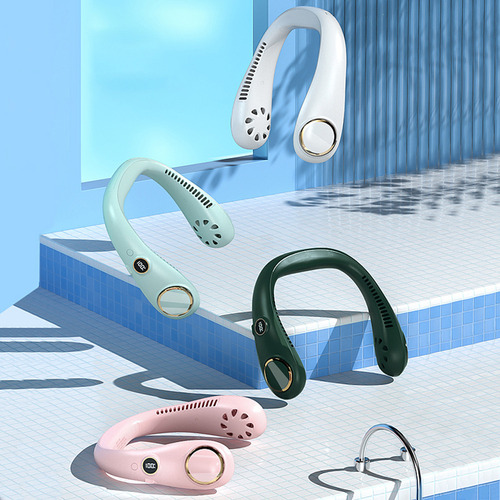 Ventilador De Cuello Portátil Sin Aspas: 3 Velocidades, Vien