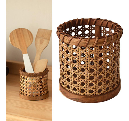 2 Cesta Cesta De Almacenamiento Decoración Del Color Retro