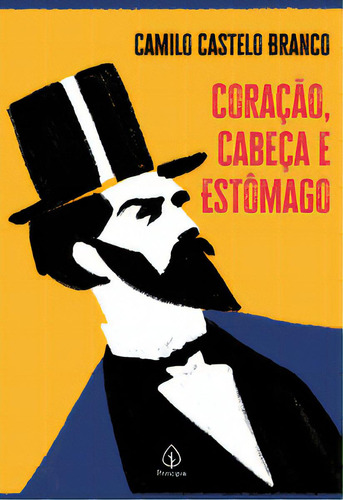 Livro Coração, Cabeça e Estômago  - Clássicos da Literatura, de Camilo Castelo Branco., vol. 1. Editora Ciranda Cultural, capa mole, edição 1 em português, 2023