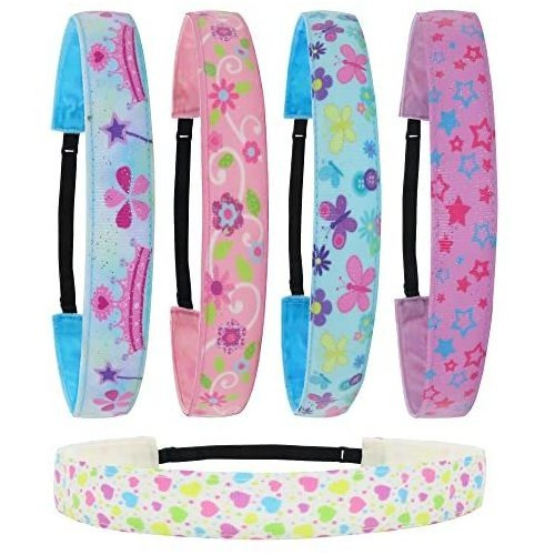 5 Lindas Diademas Frog Sac Para Niñas, Ajustables, Antidesli