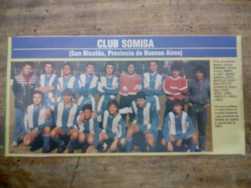 Recorte Club Somisa De San Nicolás Sexta División 