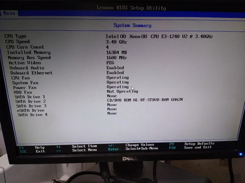 Think Station Lenovo E31.    1240 Xeon Processador
