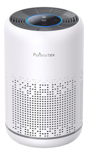 Purificador De Aire De Escrito Compacto Filtro Hepa Verdader
