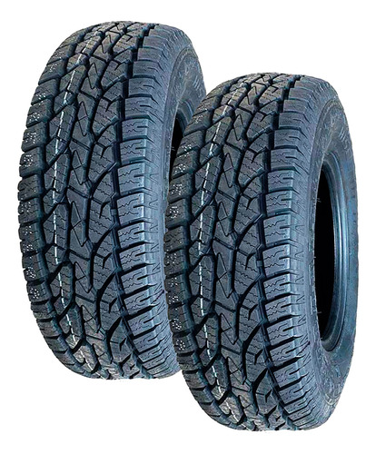 Kit 2 Llantas Blackhawk Lt225/75r16 115/112s Hiscend-h 10pr