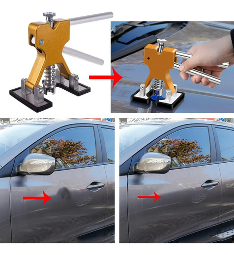 Kit Saca Golpes 19 Piezas Para Quitar Abolladuras Auto Moto