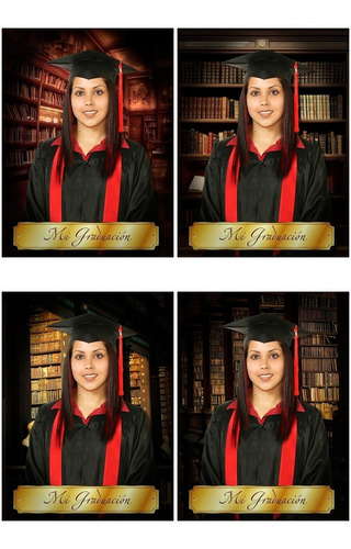 30 Plantillas Graduacion Editables Psd 6x8
